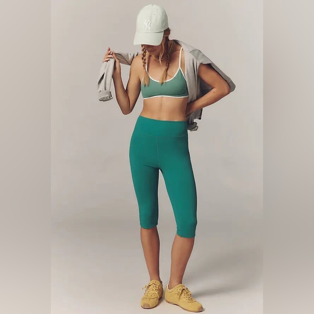 Daily Practice Pedal Pushers Pants - Fresh Pine
